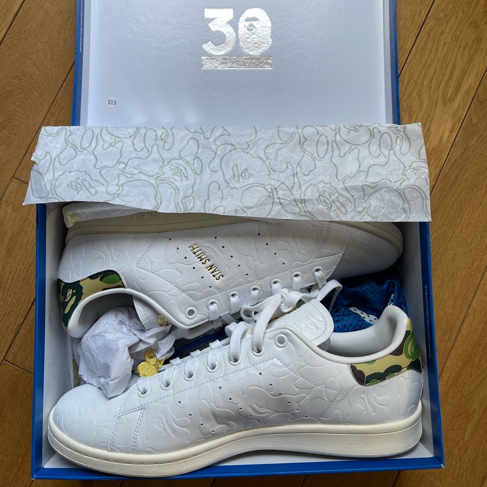 Adidas X Bape Stan Smith
